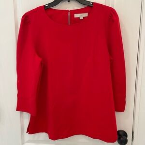 Red Loft Blouse
